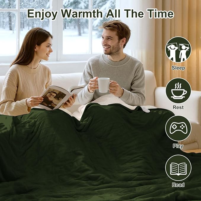 King Heated Blanket Dual Control - Image 4