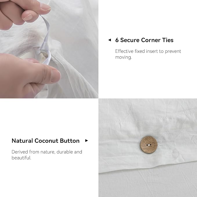 JELLYMONI Cotton Duvet Cover Twin XL Size - Image 5