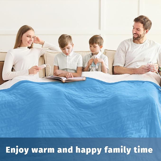 Heated Electric Blanket Queen Size - Image 4
