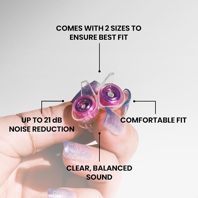 Eargasm High Fidelity Pink Earplugs - Image 6