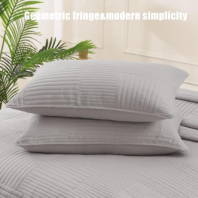 Whale Flotilla Ultra Soft California King Quilt Bedding Set, Lightweight - Image 6