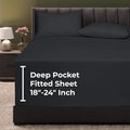 Royale Linens Extra Deep Pocket Queen Fitted Sheet Only by ROYALELINENS