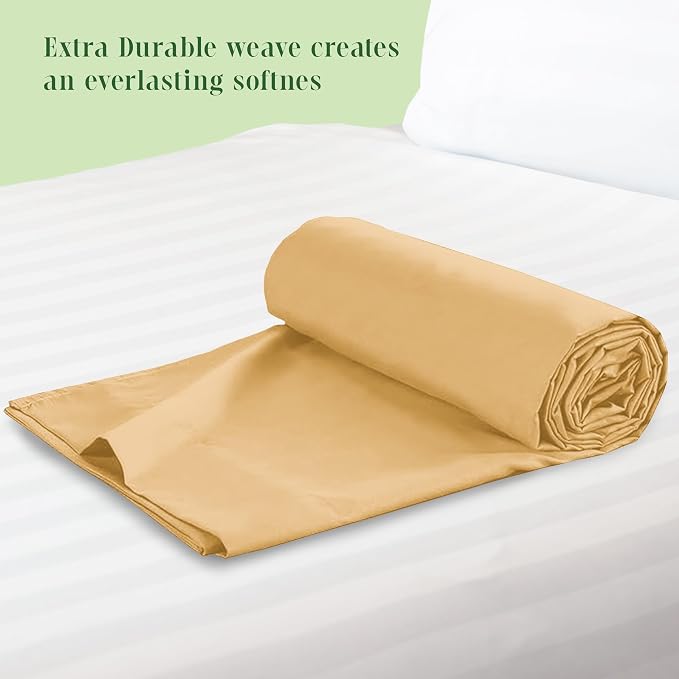 Elegant Comfort Premium Hotel Quality 1-Piece Flat Sheet, Luxury & Softest 1500 - Image 3