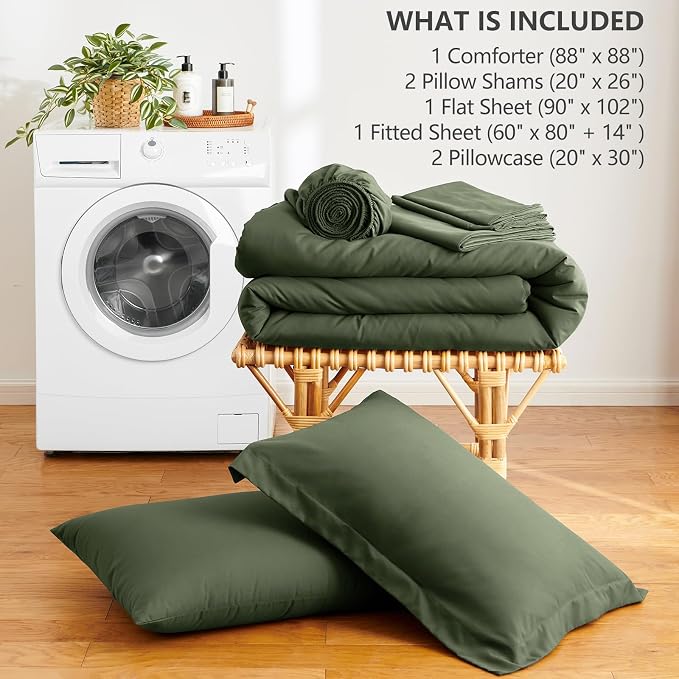 HIMEET Queen Comforter Set - Image 6