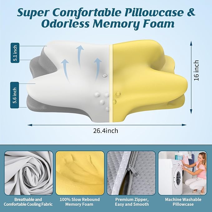 Cervical Neck Pillow - Image 4