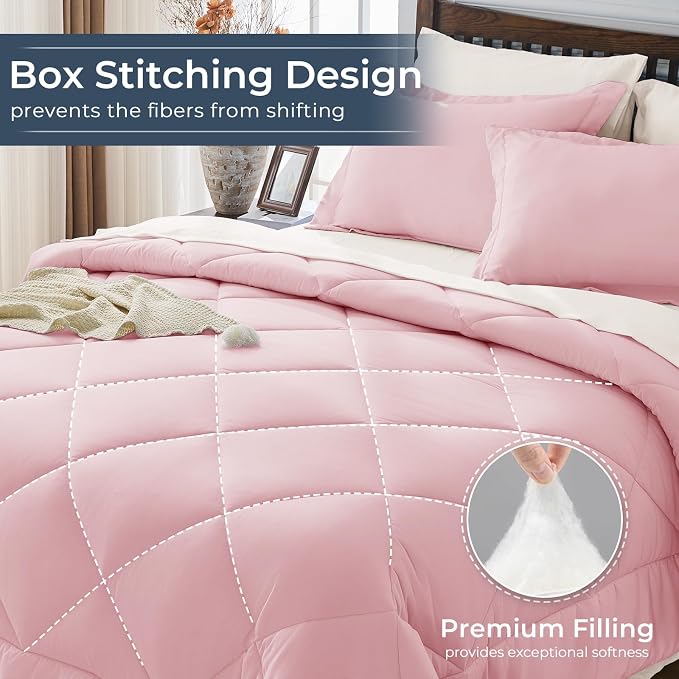 HEVUMYI Queen Comforter Set - Image 4