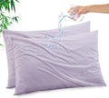 Gogreen Bamboo Rayon Waterproof Pillow Protector, Breathable Pillow Cover by GOGREEN