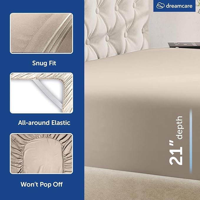 DREAMCARE Queen Sheet Set - Image 5