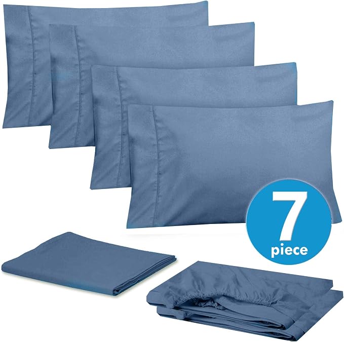 Sweet Home Collection 6 Piece 1500 Supreme Collection Brushed Microfiber Deep - Image 3
