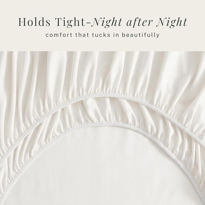 Hearth & Harbor Bed Sheets, Luxury Soft 6 Piece Bed Sheet Set Extra Deep Pocket - Image 4