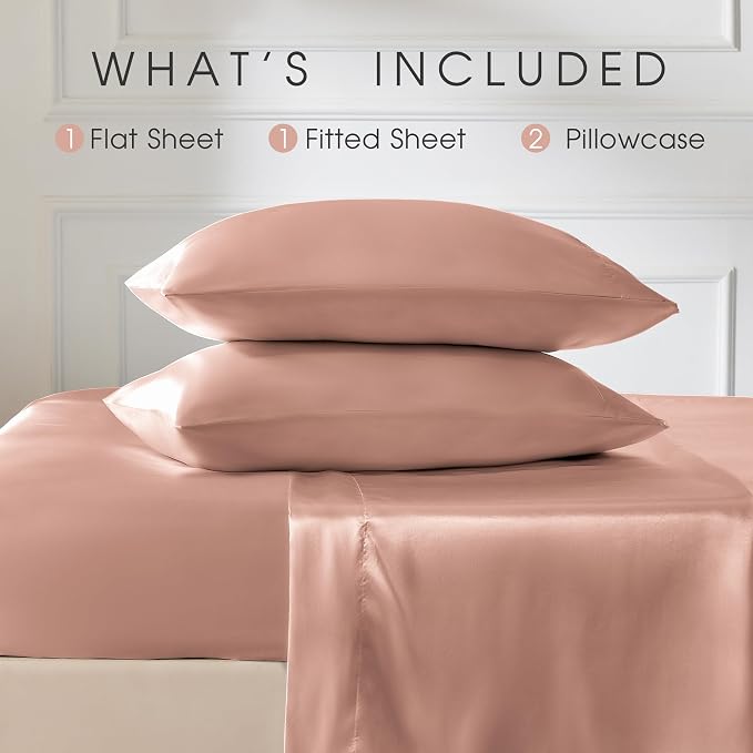 FreshCulture Satin Sheets King Size - Image 3