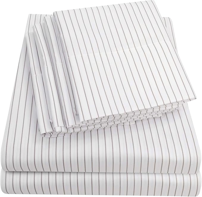 King Size Bed Sheets by SweetHomeCollection