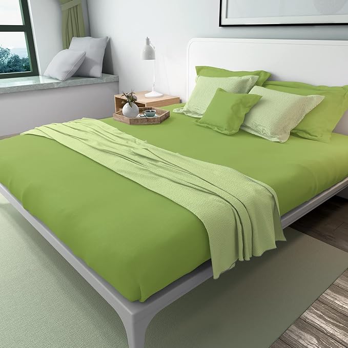Lirex Flat Sheet, Full Size Extra Soft Brushed Microfiber 1800 Microfiber Flat - Image 5