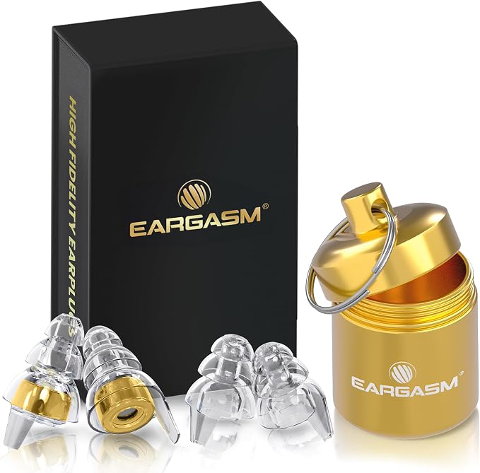Eargasm High Fidelity Gold Earplugs - Image 2