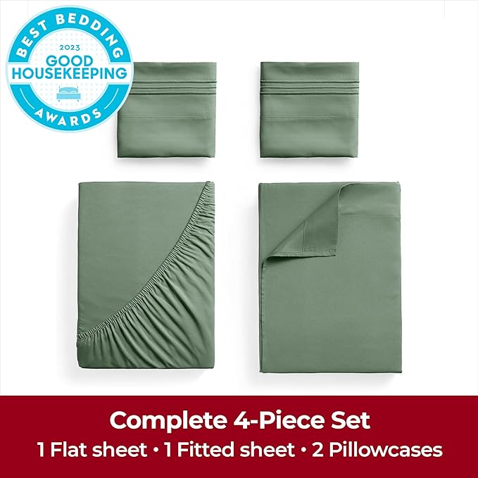 Mellanni Extra Deep King Sheets - Image 4