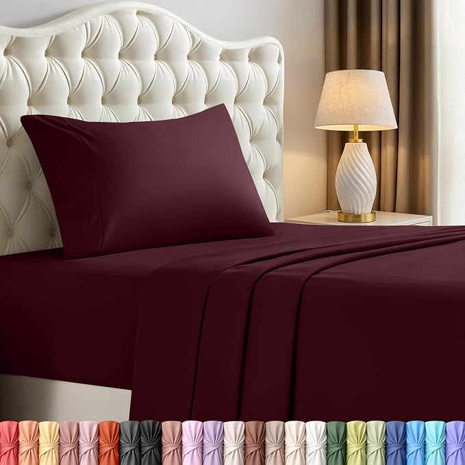 Utopia Bedding Twin Sheet Set – 3 Piece Bed Sheets by UTOPIABEDDING