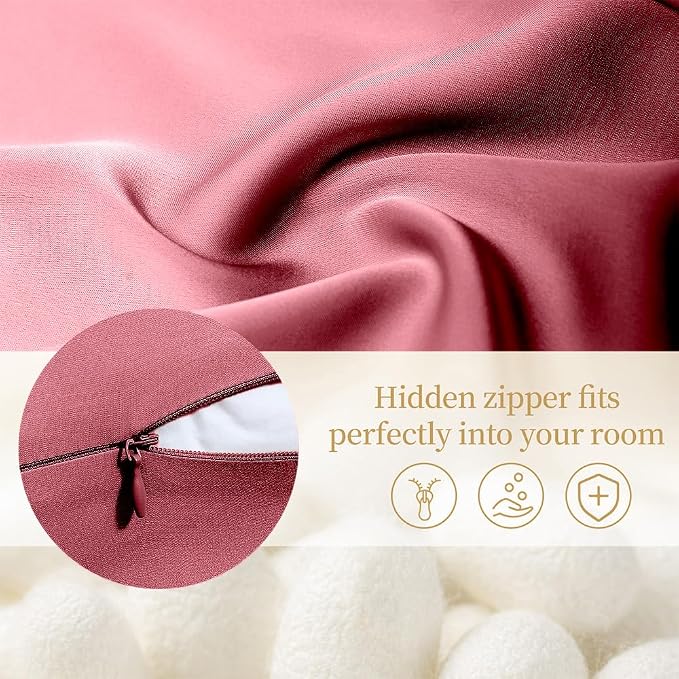 Mulberry Silk Pillowcase for Hair and Skin Standard Size, Silk Pillowcase 20"X - Image 5