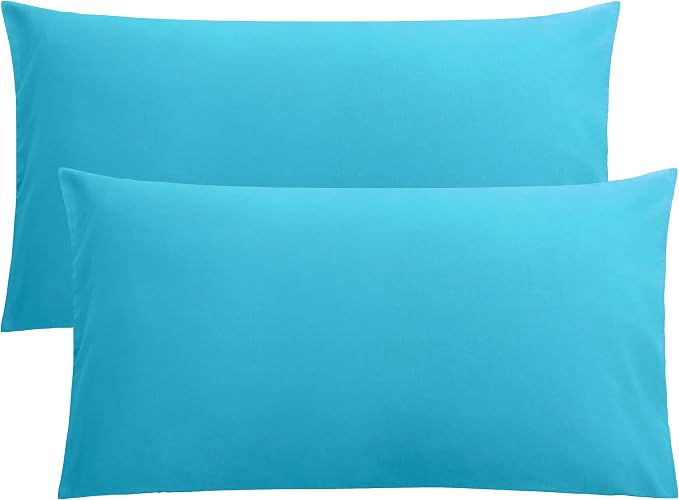 FLXXIE King Pillow Cases Set of 2, Soft Microfiber Pillow Covers by FLXXIE