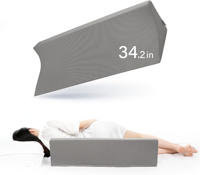 Fanwer 34.2in Wedge Pillow for Sleeping, Bed Wedge Pillows for After Surgery by Fanwer