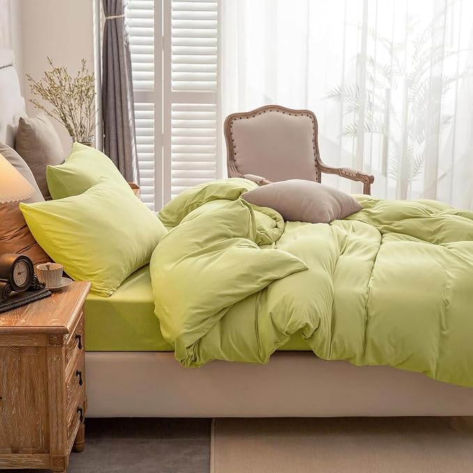 PURE ERA Jersey Knit Duvet Cover Set 100% T-Shirt Cotton Super Soft Comfy 2pc - Image 2