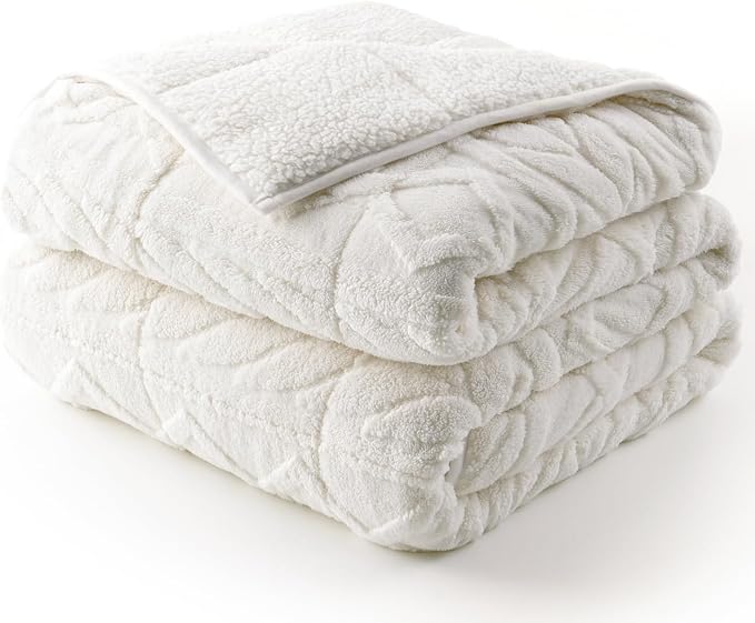 Cottonblue Jacquard Weighted Blanket 15lbs - Image 9