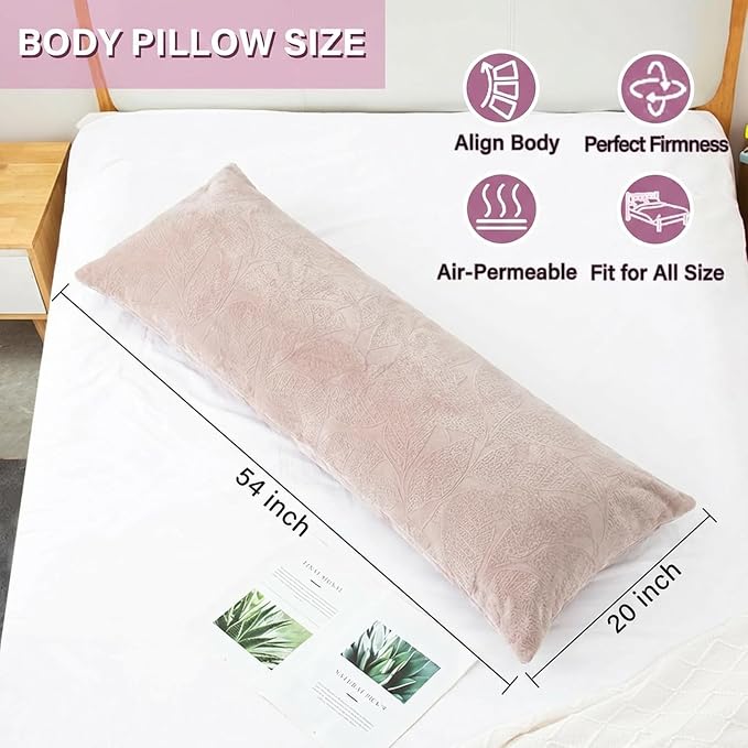 1 MIDDLE ONE Body Pillow, Memory Foam Body Pillows - Image 2