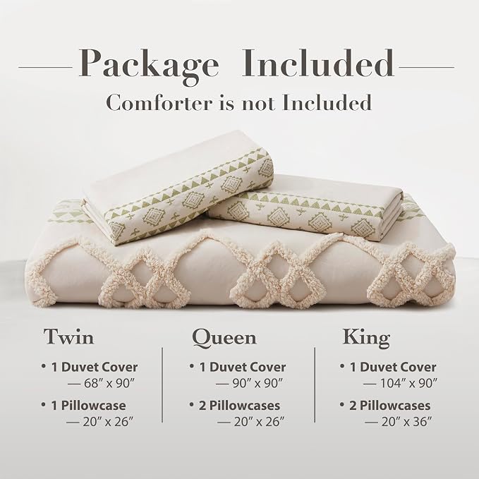 Oli Anderson Boho Duvet Cover Set King Size, Durable and Super Soft Duvet Covers - Image 5