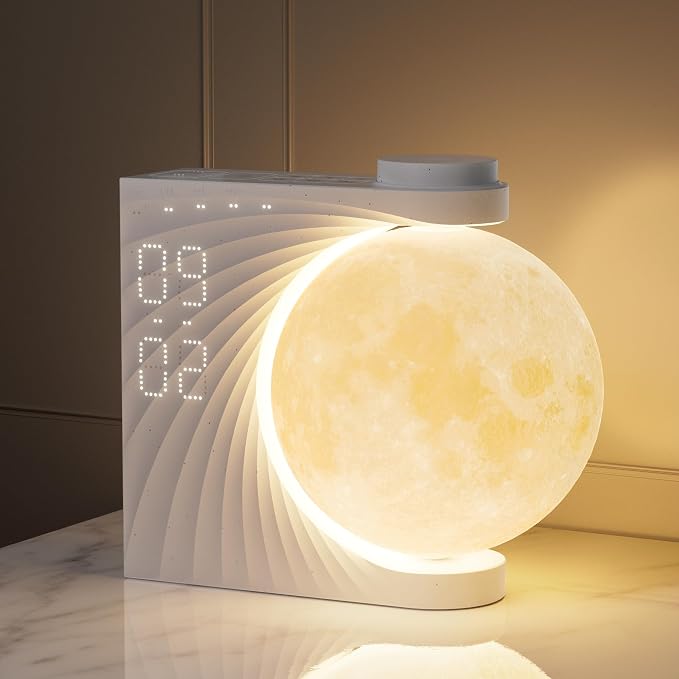 Sunrise Alarm Clocks for Heavy Sleepers, Night Lamp Clocks for Bedrooms by RETEYUNG