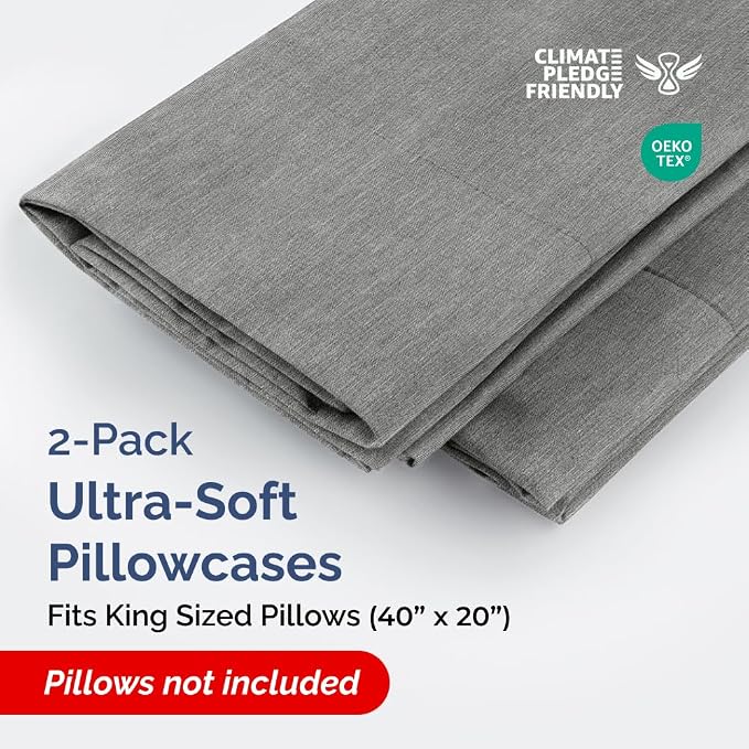 King Pillow Cases Set of 2 - Image 2