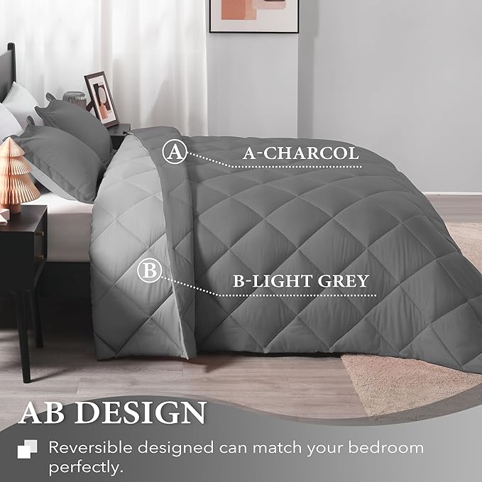 downluxe Full Size Comforter Set - Image 4