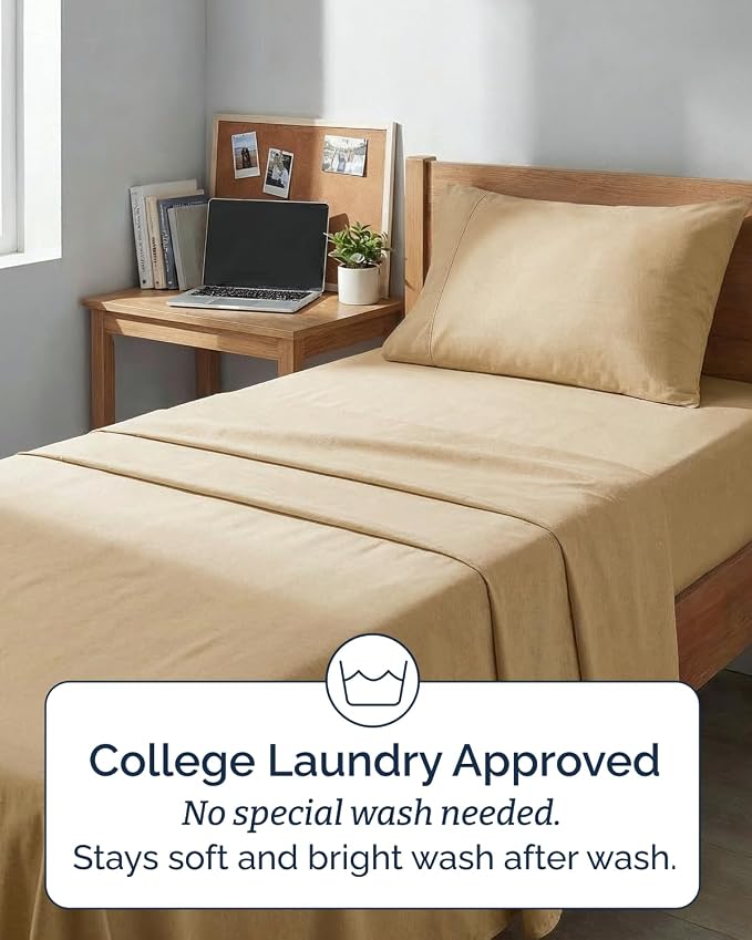 Twin XL Size 3 Piece Sheet Set - Image 6