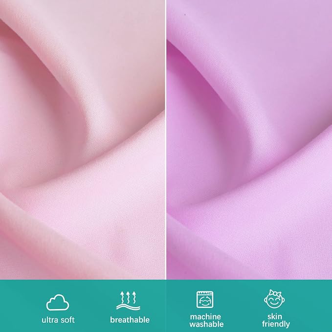 Biloban Crib Sheets Fitted, 2 Pack Crib Sheet Fits - Image 4