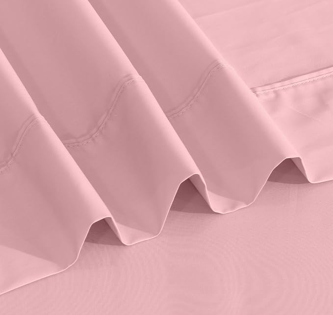 RUVANTI 100% Cotton Sheets – King Size Percale Bedding, Cooling & Breathable - Image 8