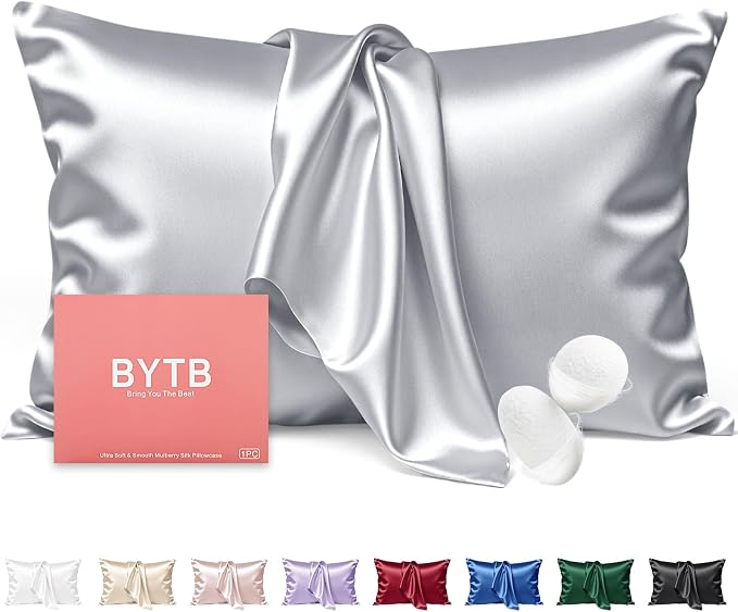 Silk Pillow Cases Standard Size 100% Mulberry Silk Pillowcase - Image 8