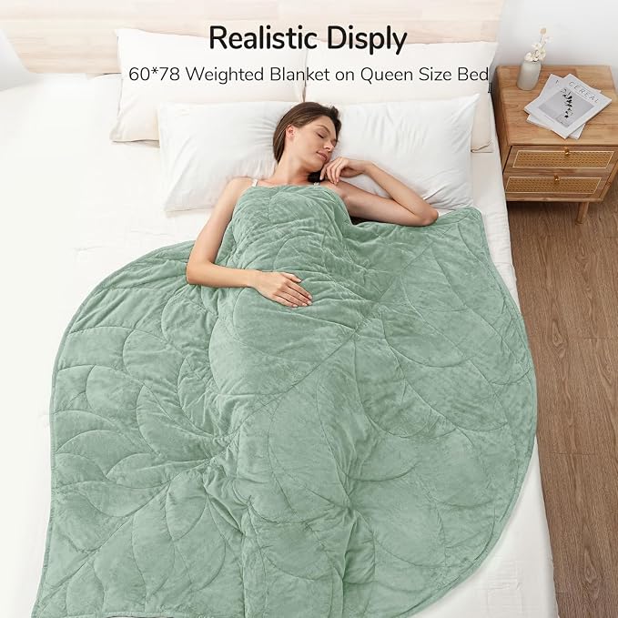 Kaisa Weighted Blanket for Adults, Soft Heavy Blanket Machine Washable - Image 3