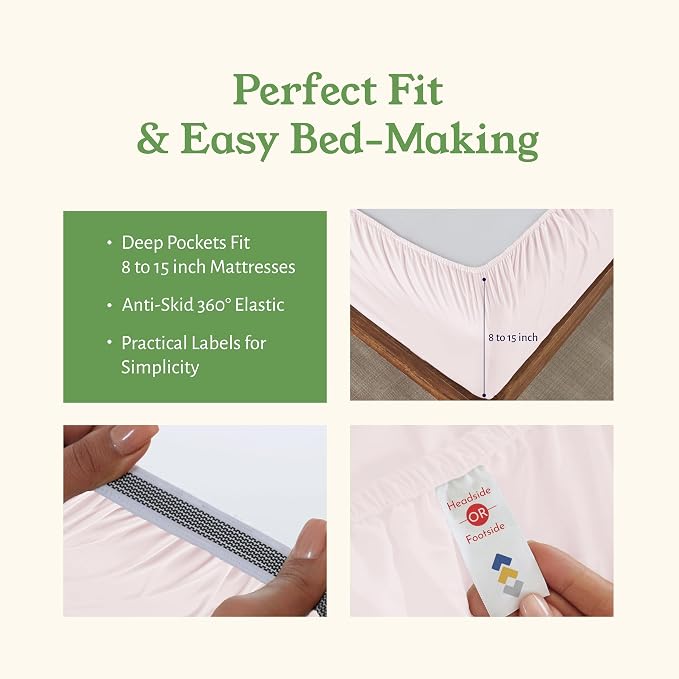 California Design Den California King Sheets Set - Image 6