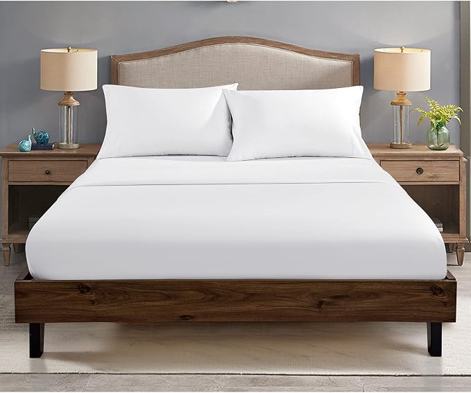 FreshCulture Twin Fitted Sheets, Bulk Pack of 6, Deep Pocket, Soft Microfiber - Image 3