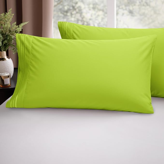Elegant Comfort Luxury Ultra-Soft 2-Piece Pillowcase Set - Image 2