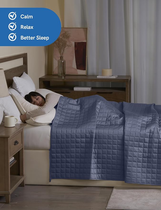 YnM King Size Cooling Weighted Blanket - Image 3