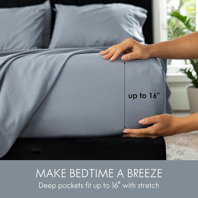 ClevaHome Queen Size Sheet Set - Image 2