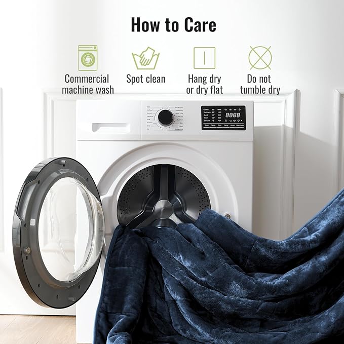 Uttermara Weighted Blankets for Adults Queen Size, 15lbs 60x80 inches Blanket - Image 6