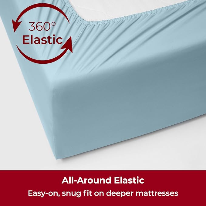 Mellanni Extra Deep King Sheets - Image 5
