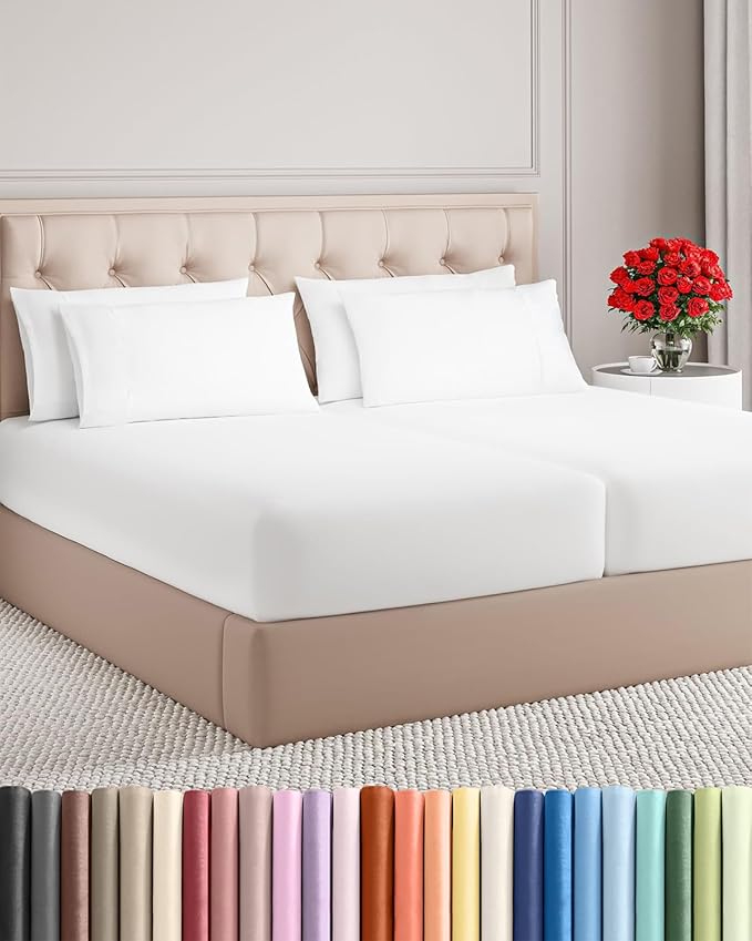 Split King Sheets Set 7 Piece by CGKUnlimited