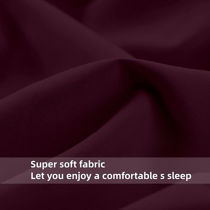 HBHLFZ Twin XL Fitted Sheet Only, Soft Breathable Bottom Sheet - Image 4