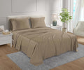 King Sheet Set, 100% Cotton Bed Sheets King Size Sheets 15" Deep Pocket Set by CHATEAUHOMECOLLECTION