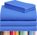 LuxClub 5 PC Sheet Set Bed Sheets Deep Pockets 16" Eco Friendly Wrinkle Free by LuxClub