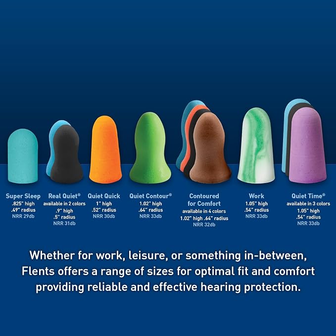 Flents Protechs Foam Ear Plugs, 50 Pair - Image 7