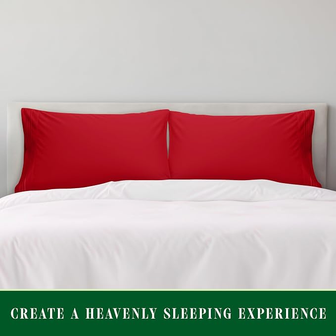 Elegant Comfort Luxury Ultra-Soft 2-Piece Pillowcase Set - Image 3