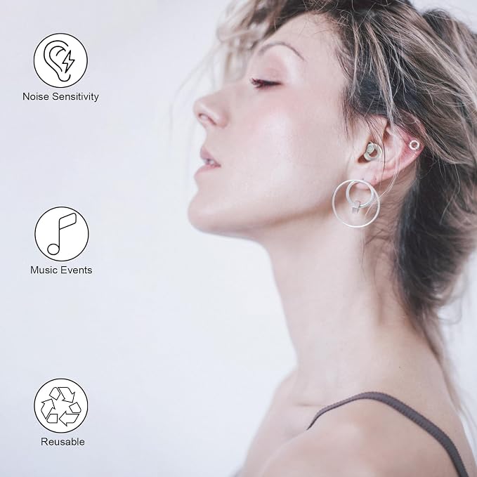 Jayine Ear Plugs for Noise Cancelling Ear Protection EarPlugs for Sleep - Image 6