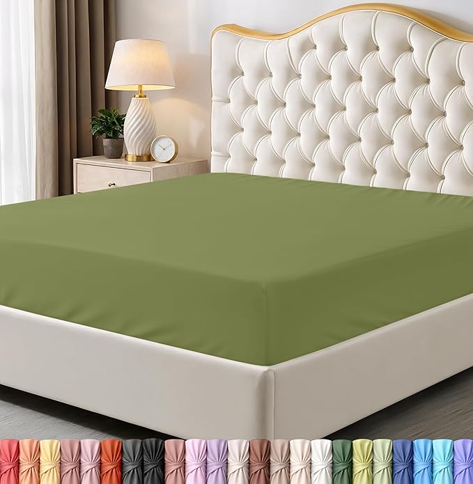 Utopia Bedding Queen Fitted Sheet by UTOPIABEDDING